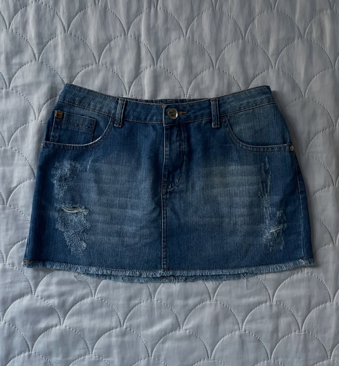 Mini Saia Jeans Clara