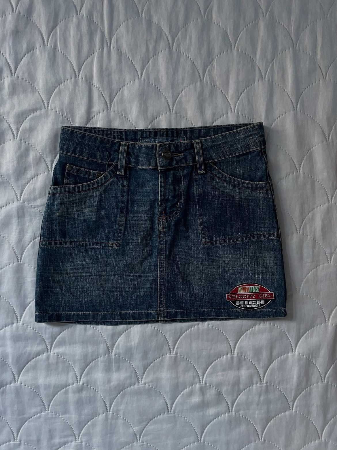 Mini Saia Jeans Y2K