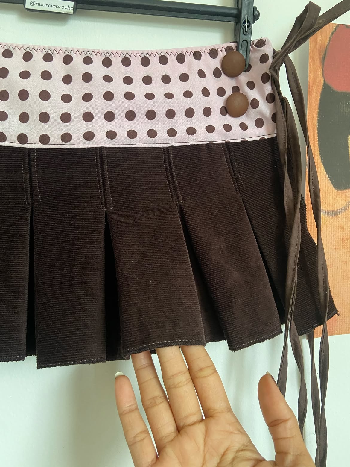 Mini Saia Artesanal Detalhes