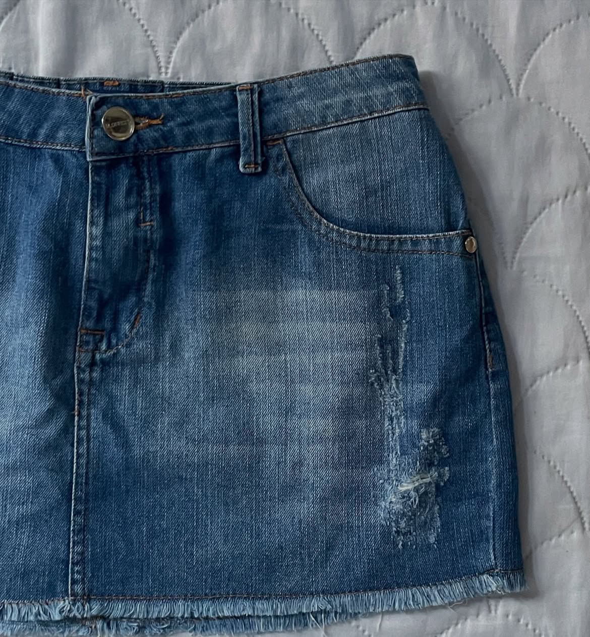 Mini Saia Jeans Clara